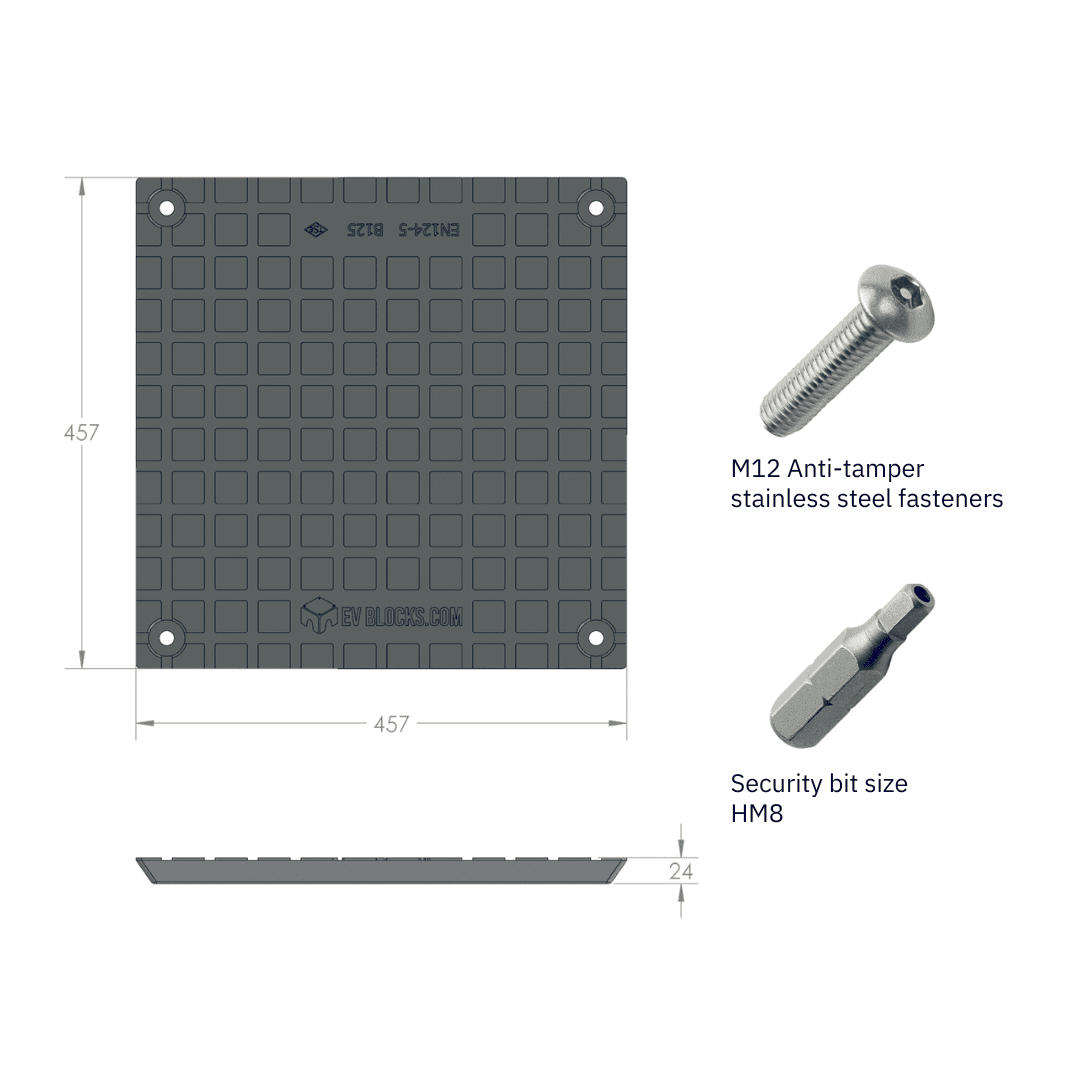 EV blocks ADAPTOR PLATE