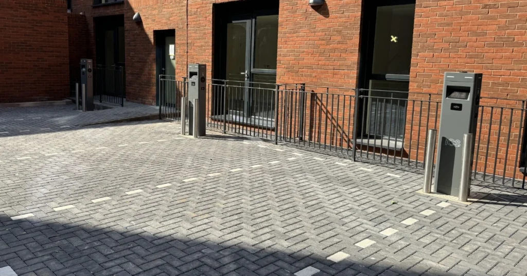 precast concrete EV Base Block - EV Charger Infrastructure - EV Charging Solution - EV Blocks - Concrete Base